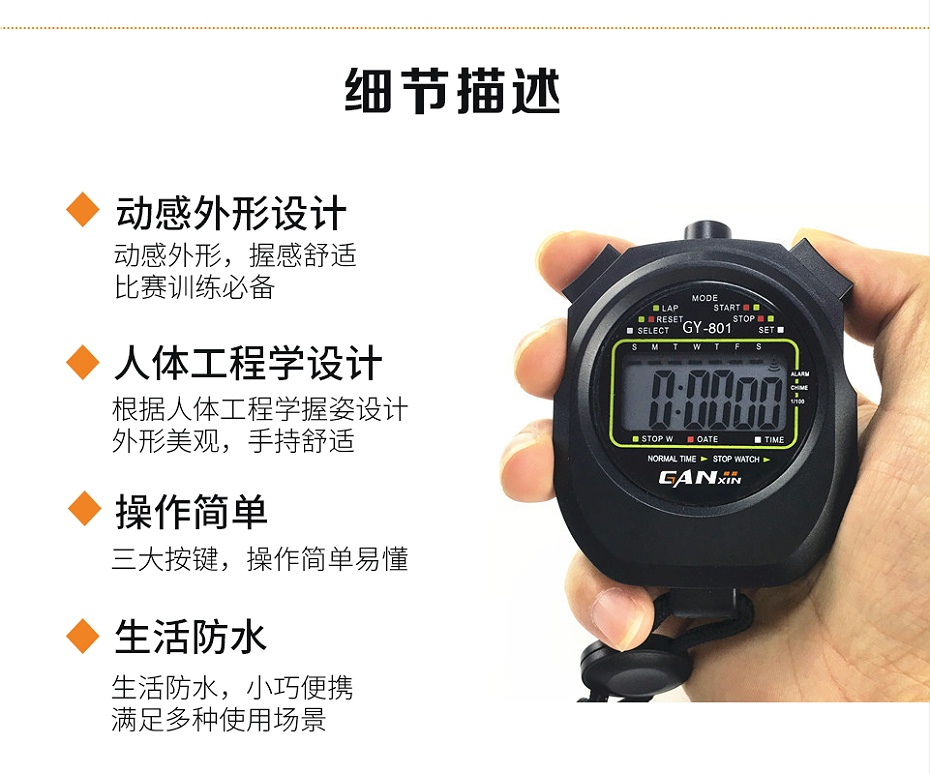 毫秒表細節 毫秒表細節