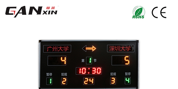 籃球電子記分牌球員的得分怎么看？